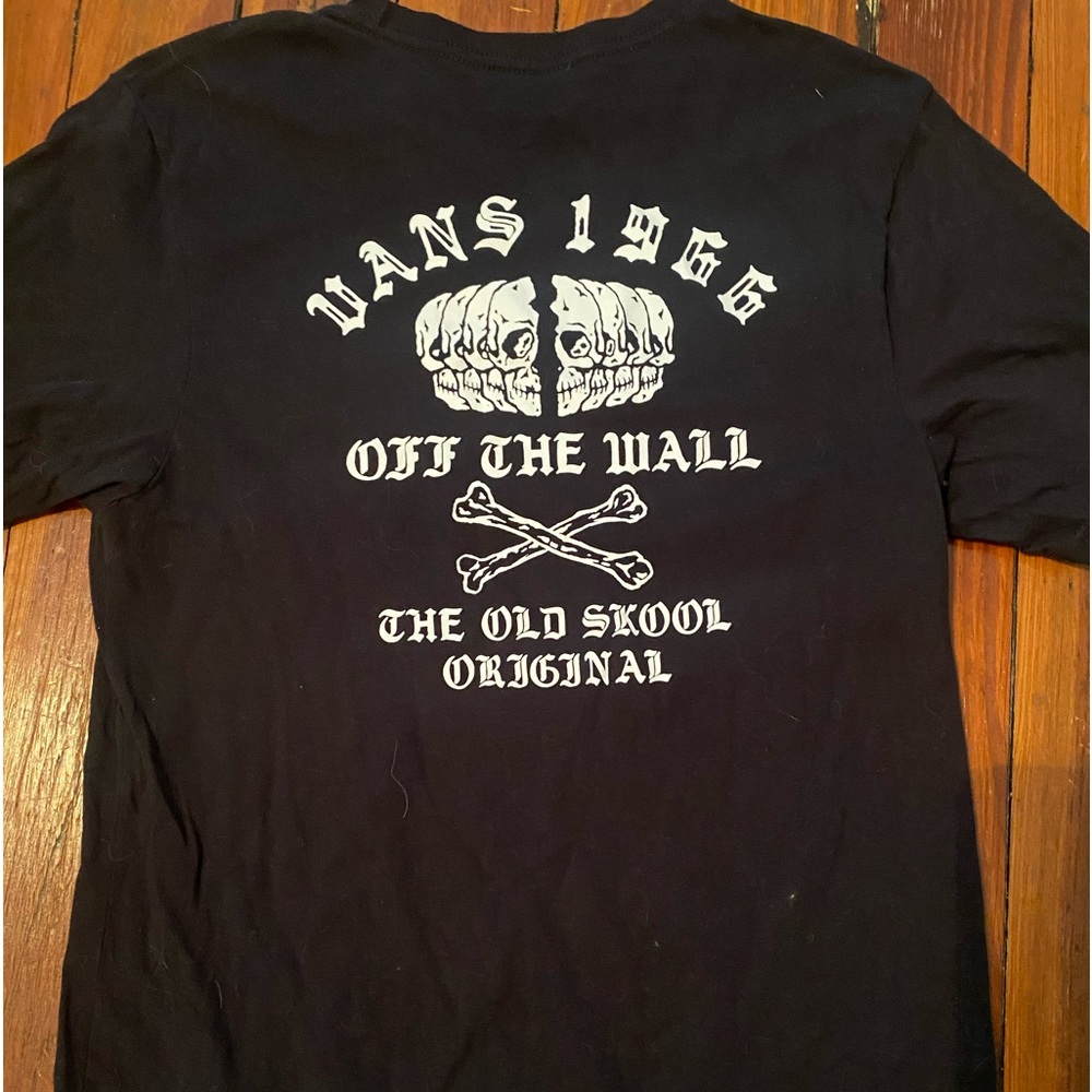 Vans Off the Wall 2sided tee youth SZ L